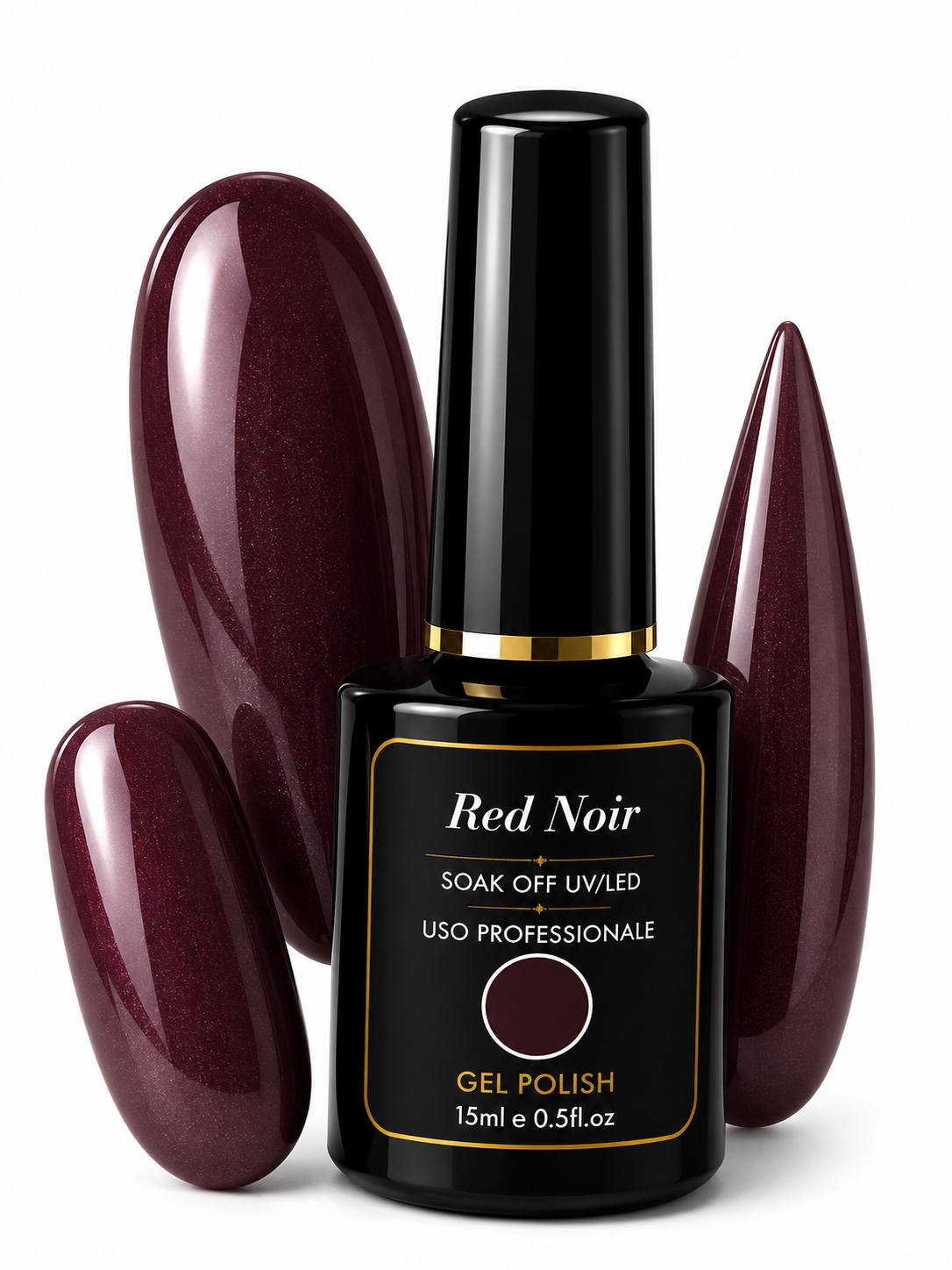 Gel Polish Essence Red Noir