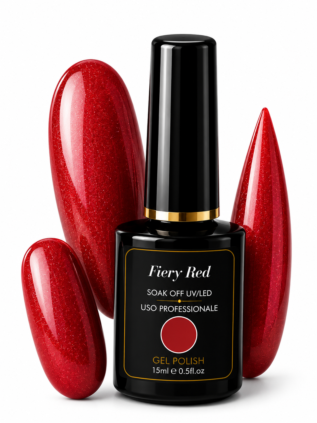 Gel Polish Essence Fiery Red
