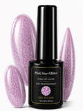 Gel Polish Essence Pink Star Glitter