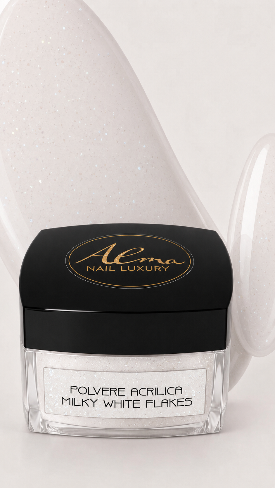 POLVERE ACRILICA
MILKY WHITE FLAKES